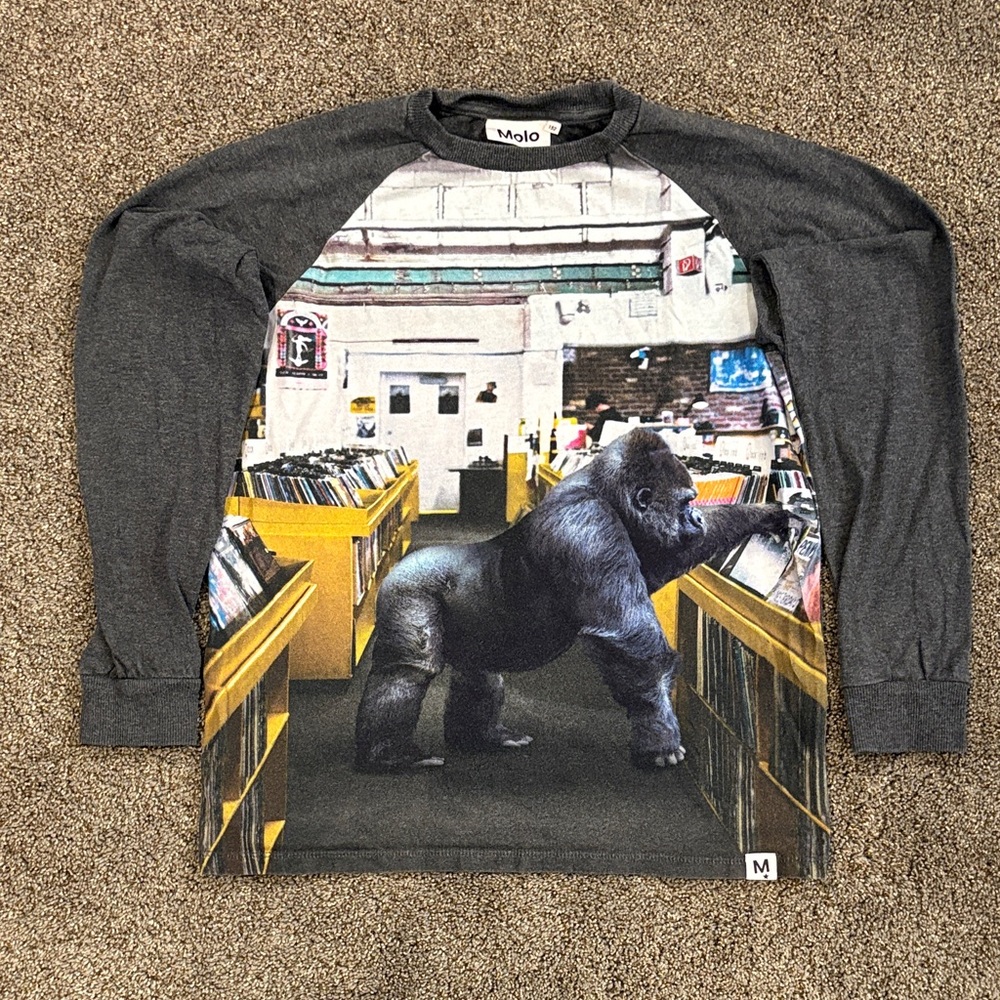 Molo Charcoal Long Sleeve Shirt